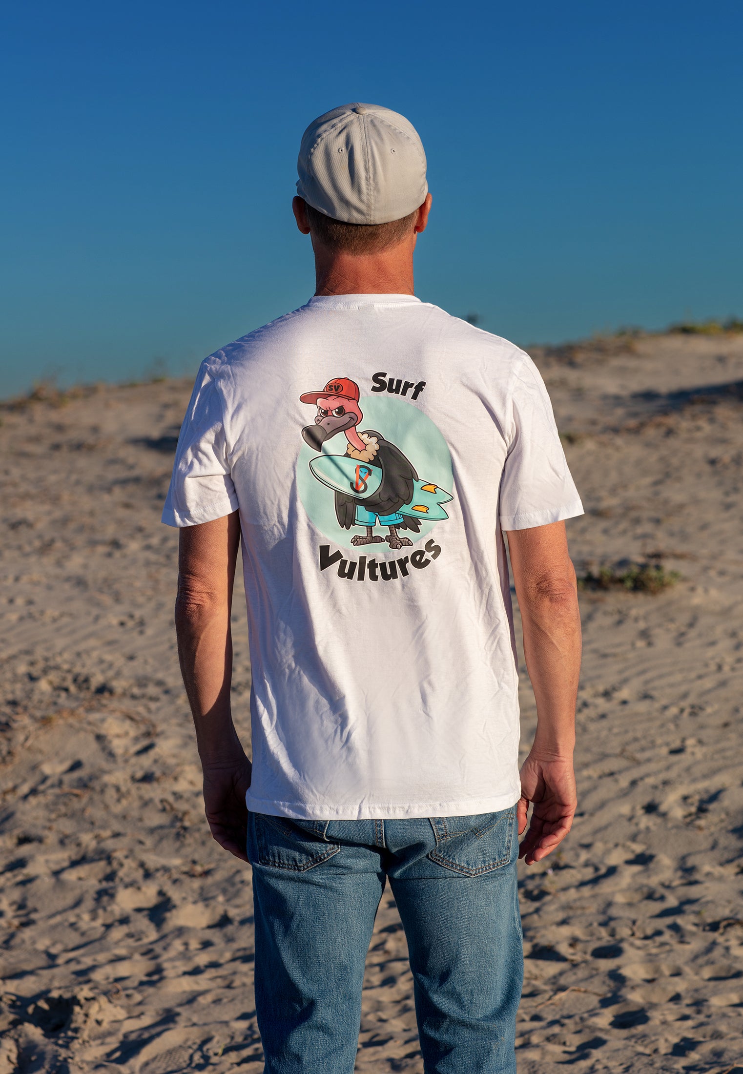 Surf Vultures Logo Original Tee